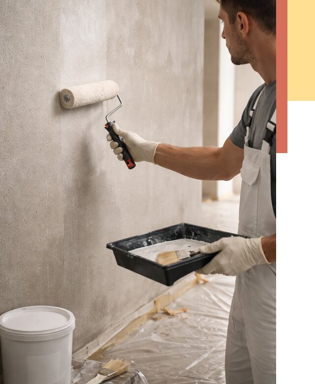 Грунтовка стен в Зеленодольске от 2277 руб. м2 — быстро, недорого, с материалом | ОТДЕЛОЧНИК-Злн