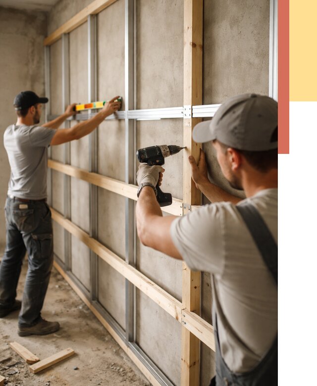 Устройство обрешетки под панели в Зеленодольске от 2174 руб. — монтаж под ключ | ОТДЕЛОЧНИК-Злн