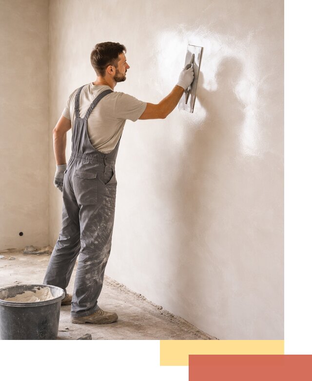 Глянцевание штукатурки стен в Зеленодольске профессионально и быстро