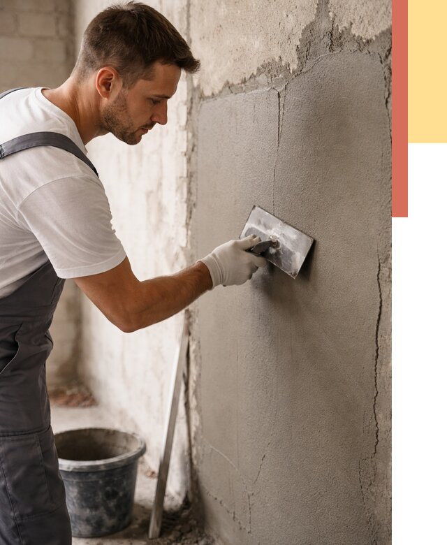 Штукатурка стен под плитку в Зеленодольске от 4347 руб./м2 — выравнивание под плитку | ОТДЕЛОЧНИК-Злн