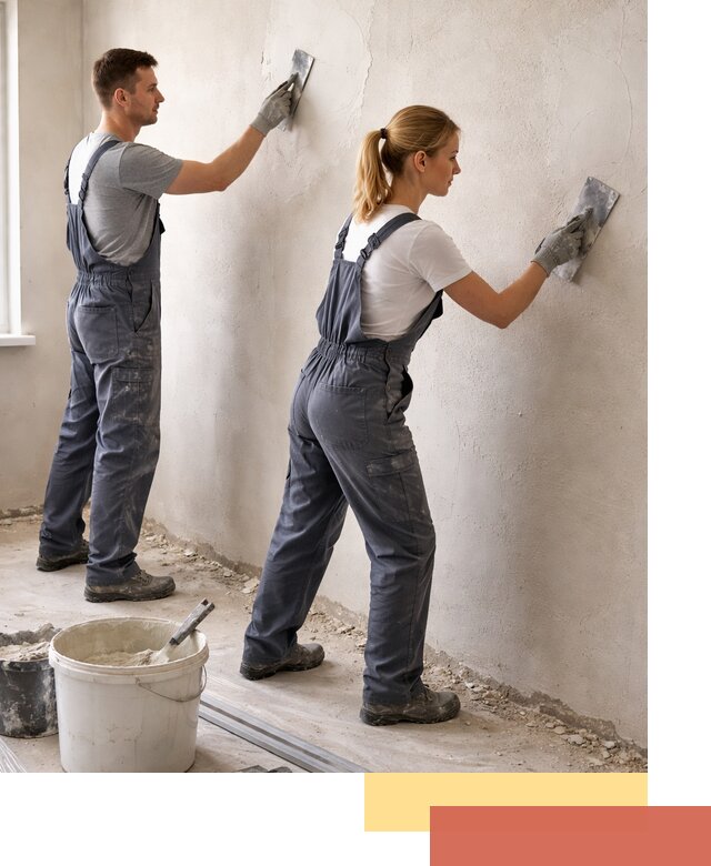 Штукатурка стен под обои в Зеленодольске профессионально и быстро