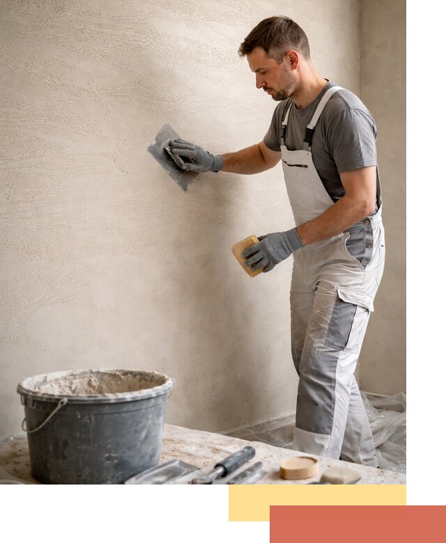 Декоративная штукатурка травертин в Зеленодольске для стен и потолков