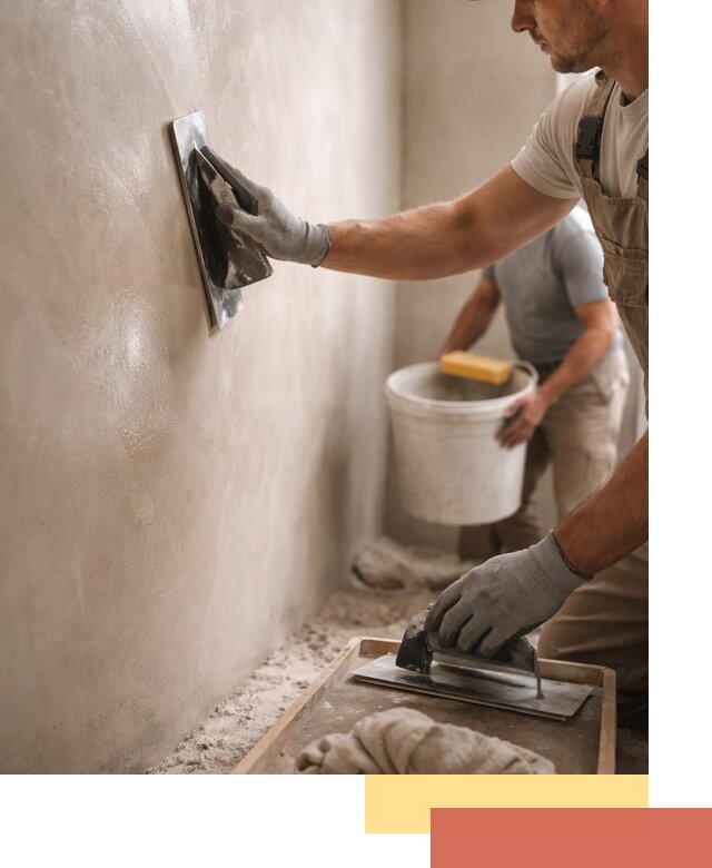Нанесение марокканской штукатурки таделакт в Зеленодольске
