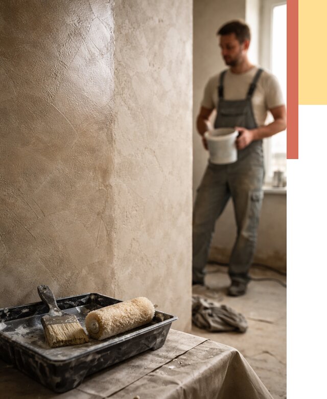 Нанесение воска на штукатурку в Зеленодольске от 3623 руб. | Услуги ОТДЕЛОЧНИК-Злн