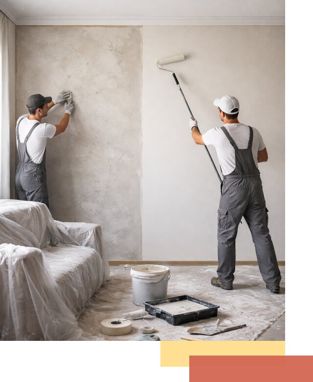 Покраска стен антивандальной краской в Зеленодольске