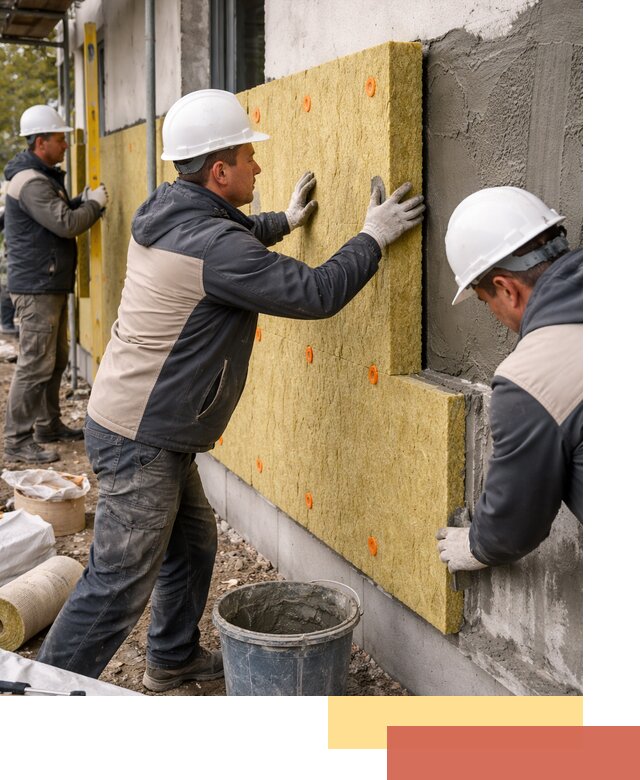 Утепление стен минватой в Зеленодольске — тепло и звукоизоляция