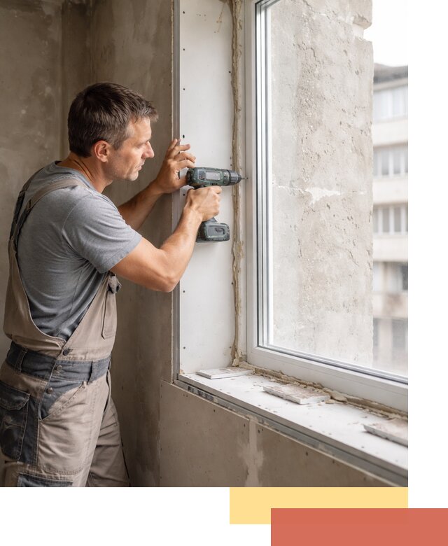 Монтаж гипсокартонных откосов в Зеленодольске под ключ