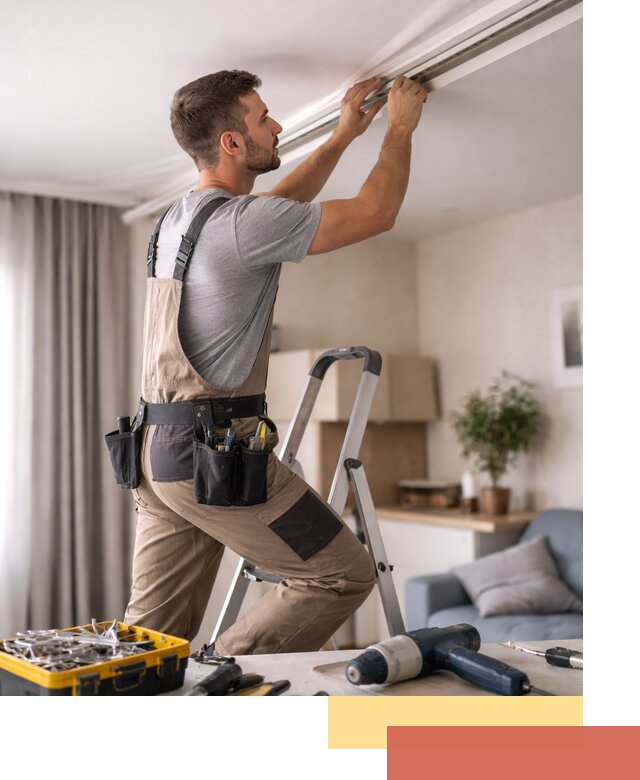 Ремонт натяжных потолков в Зеленодольске — качественно и оперативно