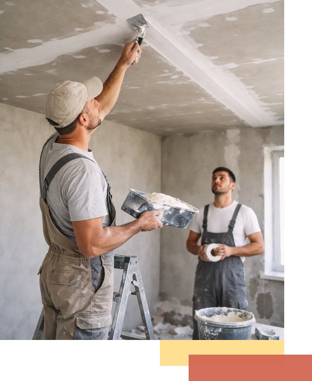 Обработка швов потолка ГКЛ в Зеленодольске: качественная заделка и шпатлевка