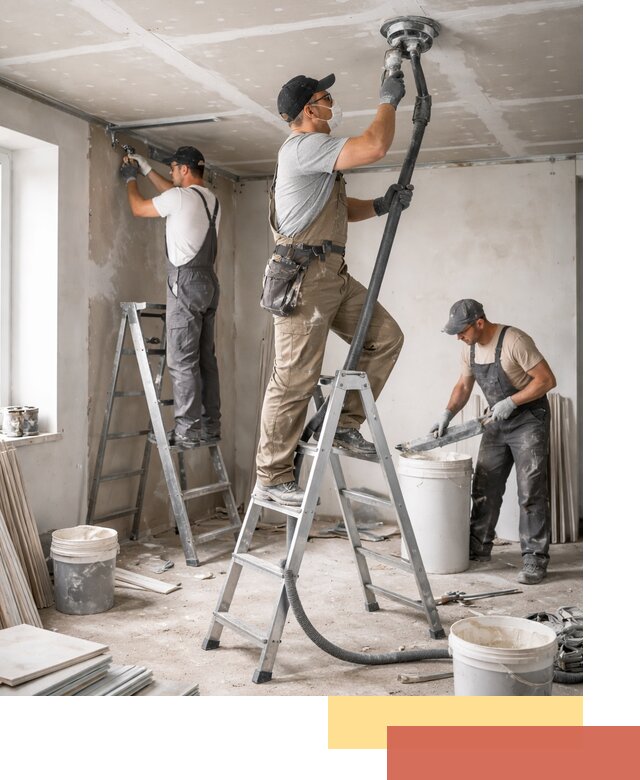 Ремонт потолка из гипсокартона в Зеленодольске: быстрый и качественный монтаж