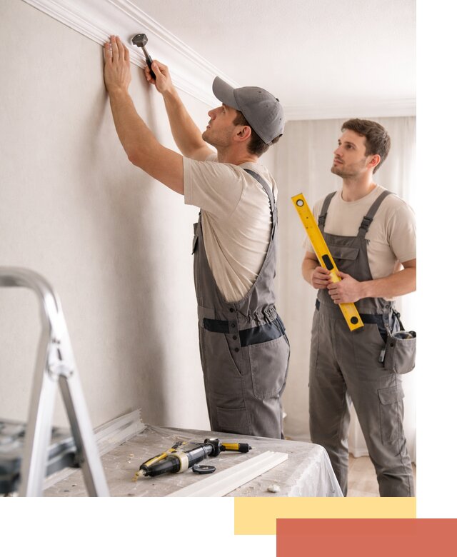 Монтаж потолочного плинтуса в Зеленодольске качественно и быстро